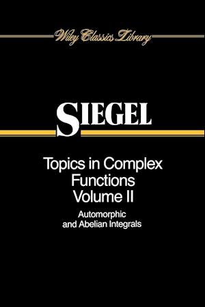 Topics in Complex Function Theory – Auto Morpfunctions and Abelian Integrals V 2