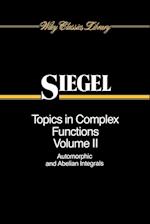Topics in Complex Function Theory – Auto Morpfunctions and Abelian Integrals V 2