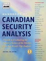 Handbook of Canadian Security Analysis