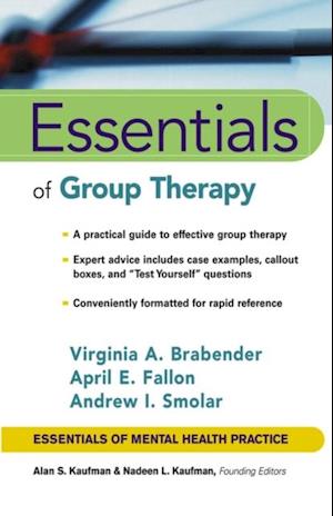 Essentials of Group Therapy