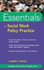 Essentials of Social Work Policy Practice