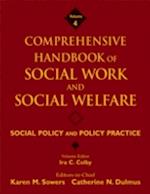 Comprehensive Handbook of Social Work and Social Welfare – Social Policy and Policy Practice V4