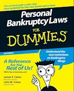 Personal Bankruptcy Laws for Dummies 2e