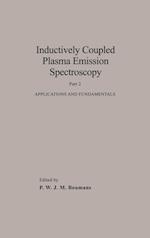 Inductively Coupled Plasma Emission Spectroscopy – – Applications & Fundament Pt2
