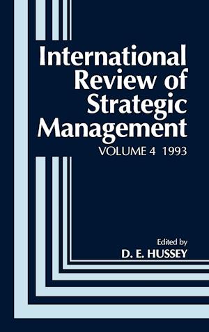 International Review of Strategic Management 1993, Volume 4