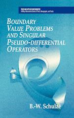 Boundary Value Problems and Singular Pseudo-Differential Operators