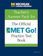 Teacher's Answer Pack for the Official Met Go! Practice Test Book