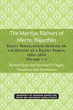 The Mertiyo Rathors of Merto, Rajasthan