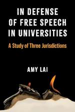 In Defense of Free Speech in Universities