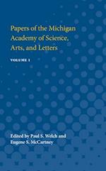 Papers of the Michigan Academy of Science, Arts and Letters