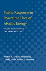 Public Response to Peacetime Uses of Atomic Energy