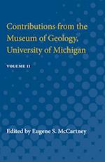 Contributions from the Museum of Geology, University of Michigan