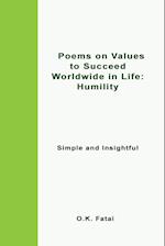 Poems on Values to Succeed Worldwide in Life - Humility