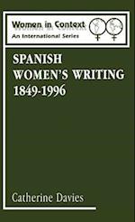 Spanish Women's Writing, 1849-1990
