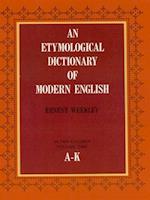Etymological Dictionary of Modern English, Vol. 1