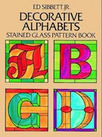 Decorative Alphabets Stained Glass Pattern Book