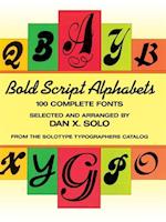 Bold Script Alphabets