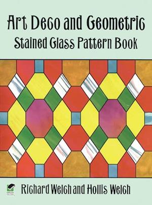 Art Deco and Geometric Stained Glass Pattern Book