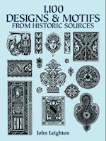 1,100 Designs and Motifs from Historic Sources