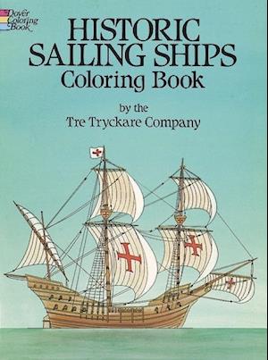 Historic Sailing Ships Coloring Book