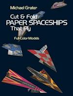 Cut and Fold Paper Spaceships That Fly