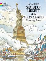 Statue of Liberty and Ellis Island Coloring Book
