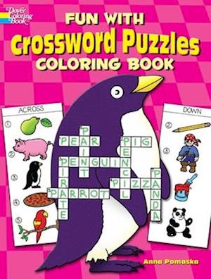 Fun with Crossword Puzzles Coloring Book