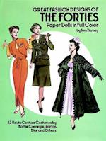 Great Fashion Designs of the Forties Paper Dolls