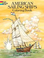 American Sailing Ships Coloring Book