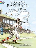 Story of Baseball Colouring Book