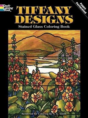 Tiffany Designs Stained Glass Coloring Book