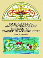 162 Traditional and Contemporary Designs for Stained Glass Projects