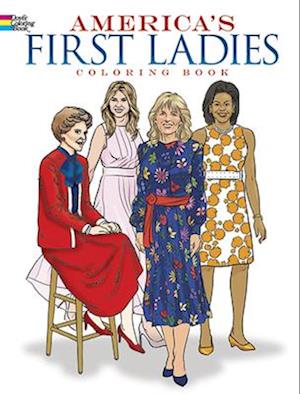 America's First Ladies Coloring Book