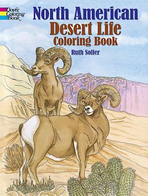 North American Desert Life Coloring Book