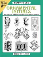 Ready-to-Use Ornamental Initials