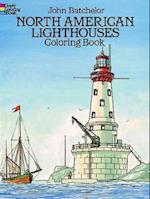 North American Lighthouses Coloring Book