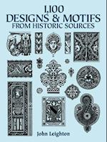 1,100 Designs and Motifs from Historic Sources