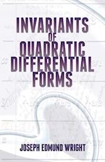 Invariants of Quadratic Differential Forms