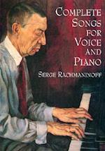 Complete songs for voice and piano