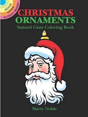 Christmas Ornaments Stained Glass Coloring Book