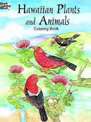 Hawaiian Plants and Animals Coloring Book