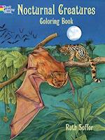 Nocturnal Creatures Coloring Book