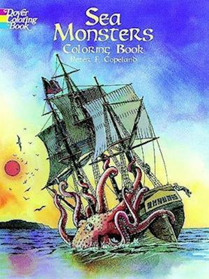 Sea Monsters Colouring Book