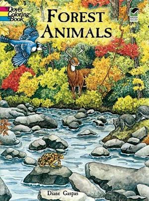 Forest Animals Coloring Book