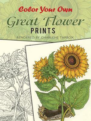 Color Your Own Great Flower Prints