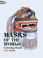 Masks of the World Coloring Book