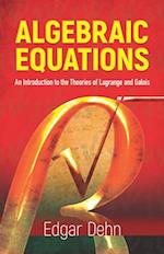 Algebraic Equations