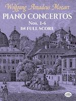 Piano Concertos Nos. 1-6 in Full Score