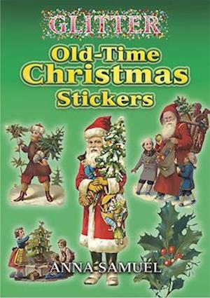 Glitter Old-Time Christmas Stickers