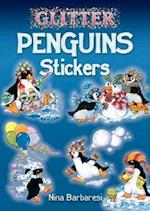 Glitter Penguins Stickers